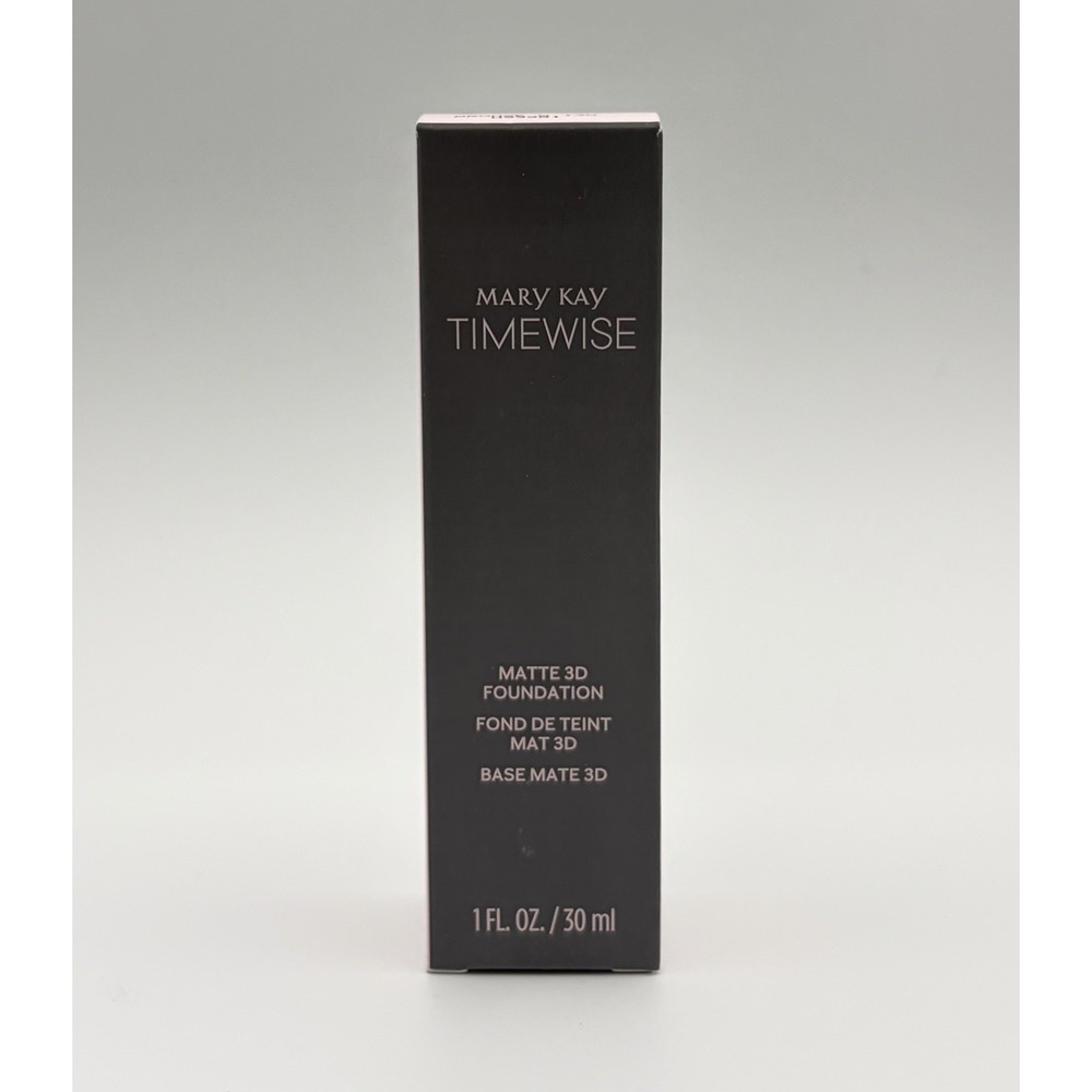 Mary Kay TimeWise Matte 3D Foundation Combination To Oily Skin Bronze W 130 New